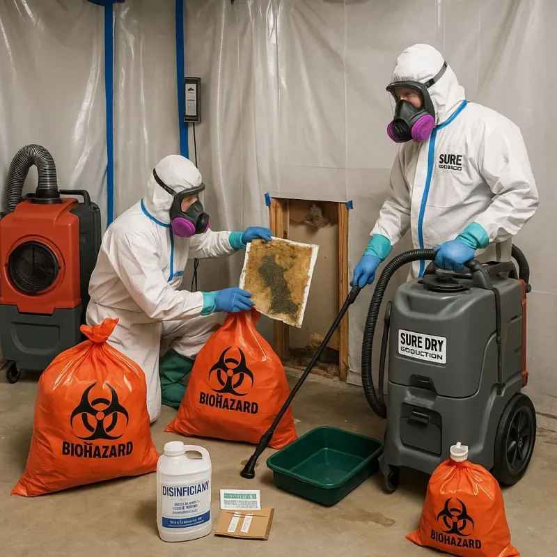 Contaminated Water Handling Protocols process in Phoenix Lake, CA